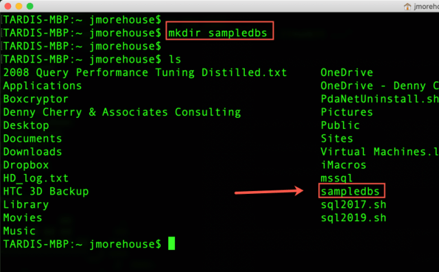 Using Docker Volumes For SQL Server In Linux